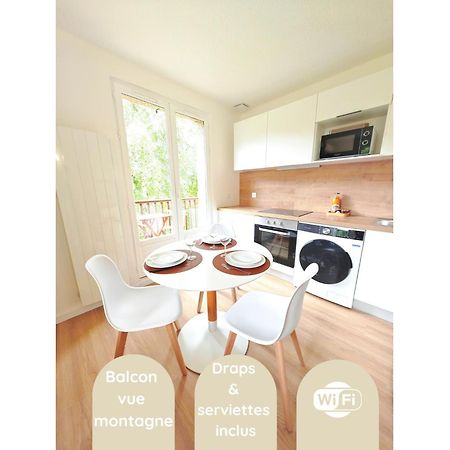 L'Ecrin Paisible - Balcon Sur Ruisseau, Vue Montagne & Parking Apartment Bielle Exterior photo
